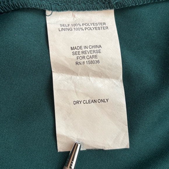 Birdy Grey Gwennie Chiffon Emerald Green Maxi Dress Small NWT - Picture 12 of 14